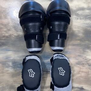 Fox Black and Gray Kids Protective Gear
